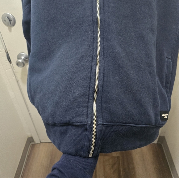 Abercrombie & Fitch Dark Blue Jacket - Picture 4 of 12
